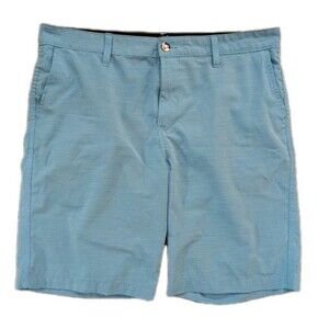 Atlantis Weathergear Golf Shorts Mens 36 Blue Stretch Flat Front